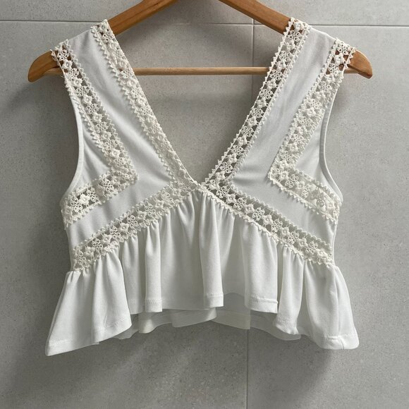 Petal Peplum Top - Picture 2 of 6